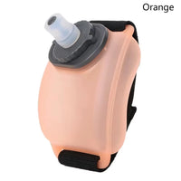 Bouteille D'Eau De Poignet Portable De 200ML, Flacon Souple En Silicone, Support De Bouilloire, Sac De Rangement De Poignet Pour Marathon, Équitation, Fitness, Escalade, Mini