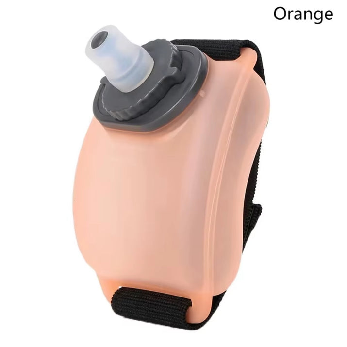 Bouteille D'Eau De Poignet Portable De 200ML, Flacon Souple En Silicone, Support De Bouilloire, Sac De Rangement De Poignet Pour Marathon, Équitation, Fitness, Escalade, Mini