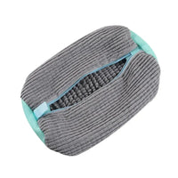 Shoe Washing Bag Padded Laundry Organizer Breathable Mesh Washable Protector for Sneakers Fluffy Fibers Machine Friendly